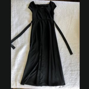 Formal Fashions Square Neck Empire Style Gown